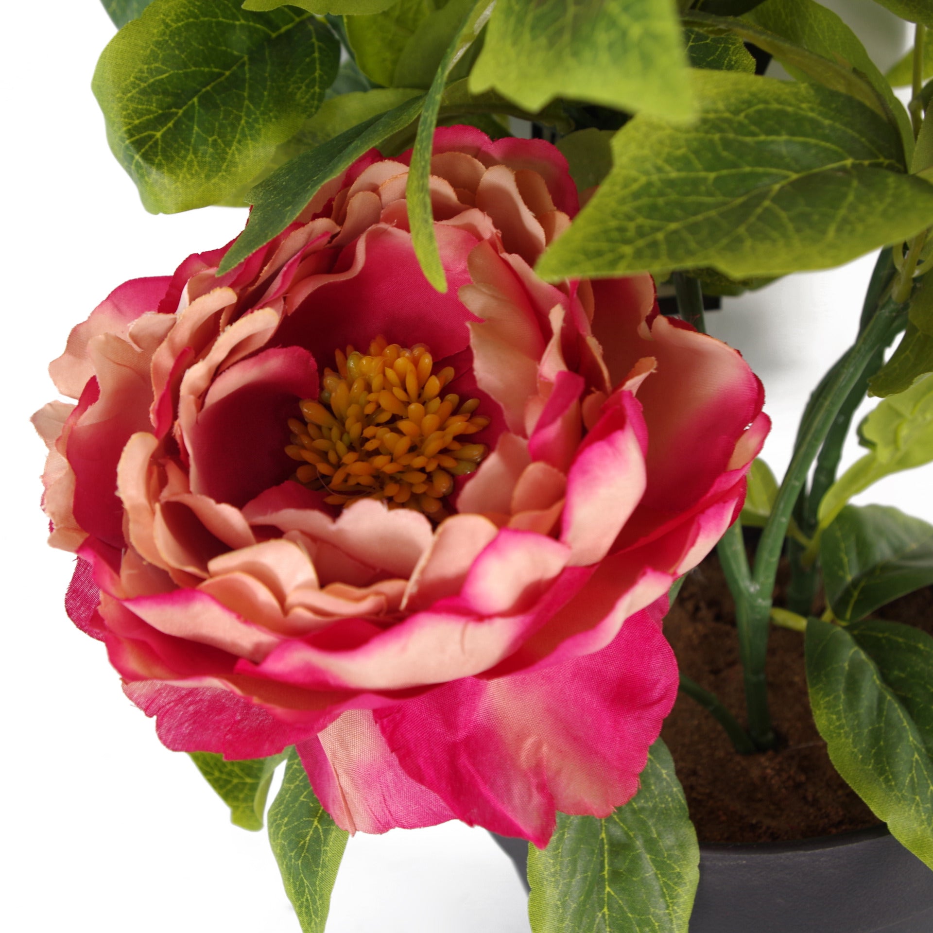 52cm Artificial Peony Plant Pink