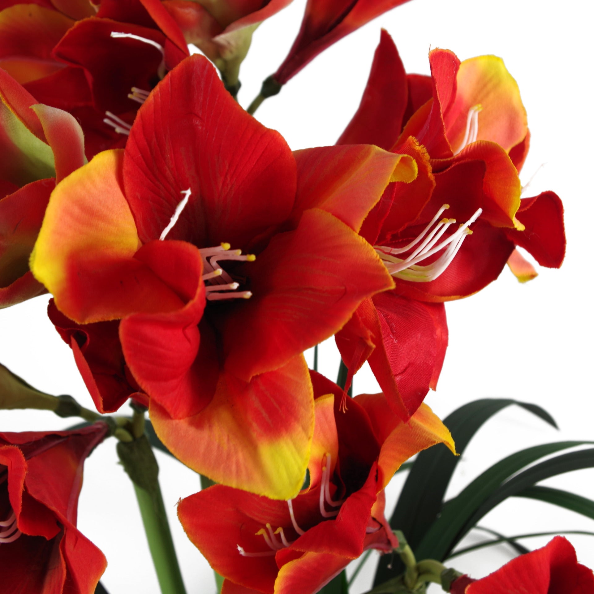 90cm Artificial Amarylis Orange