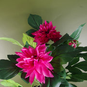Artificial Dhalia Flowering Plant Pink