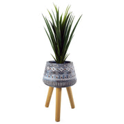 44cm x 26cm  Aztec Blue Composite  Large Planter
