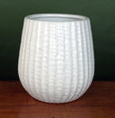 White Ceramic Planter Plant Pot
