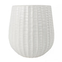 16cm White Ceramic Planter