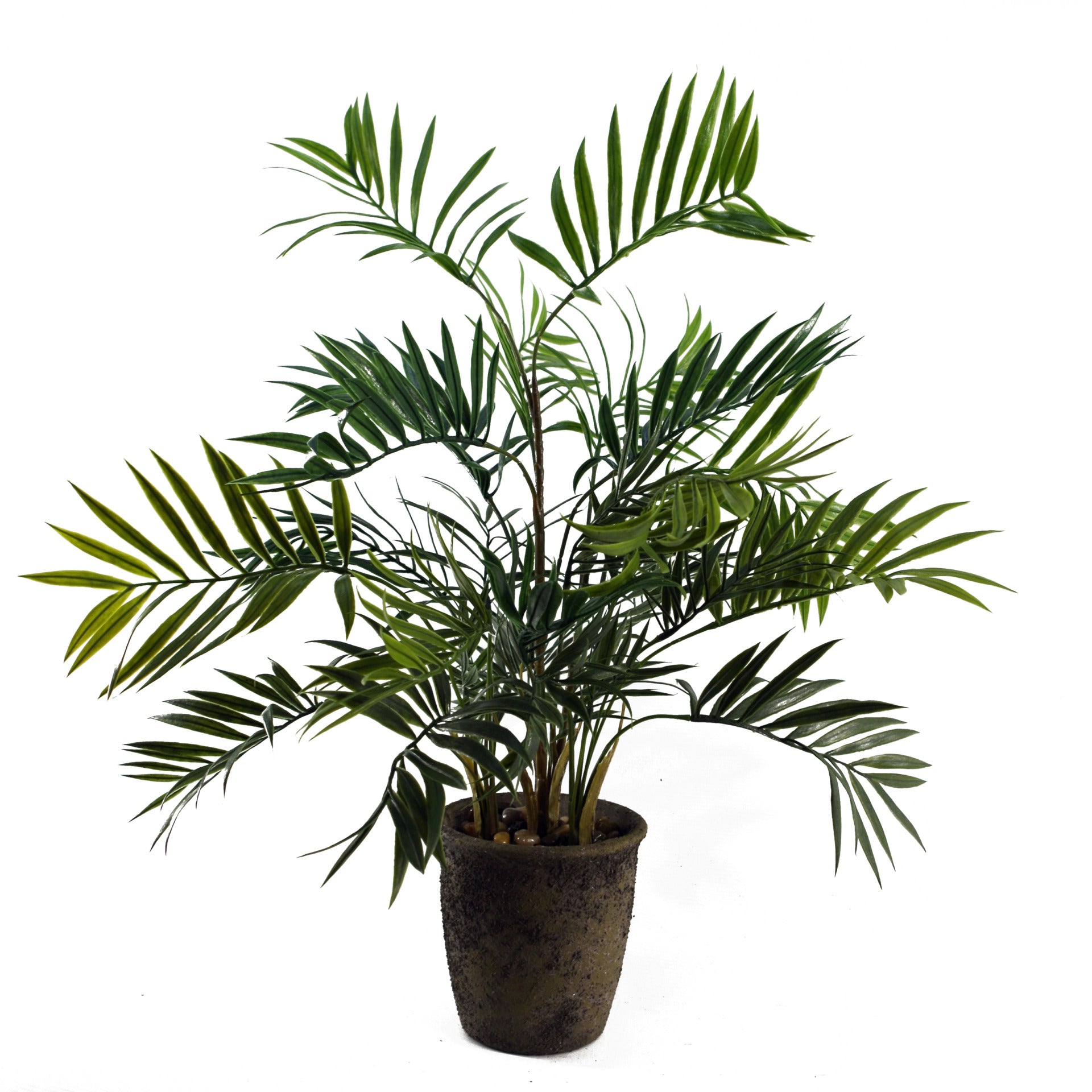 60cm Artificial Mini Palm in Decorative Planter