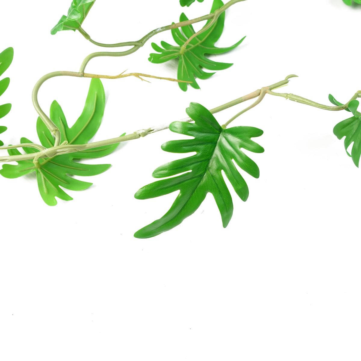100cm Artificial Hanging Trailing Philodendron Small Leaf Plant – Woven ...