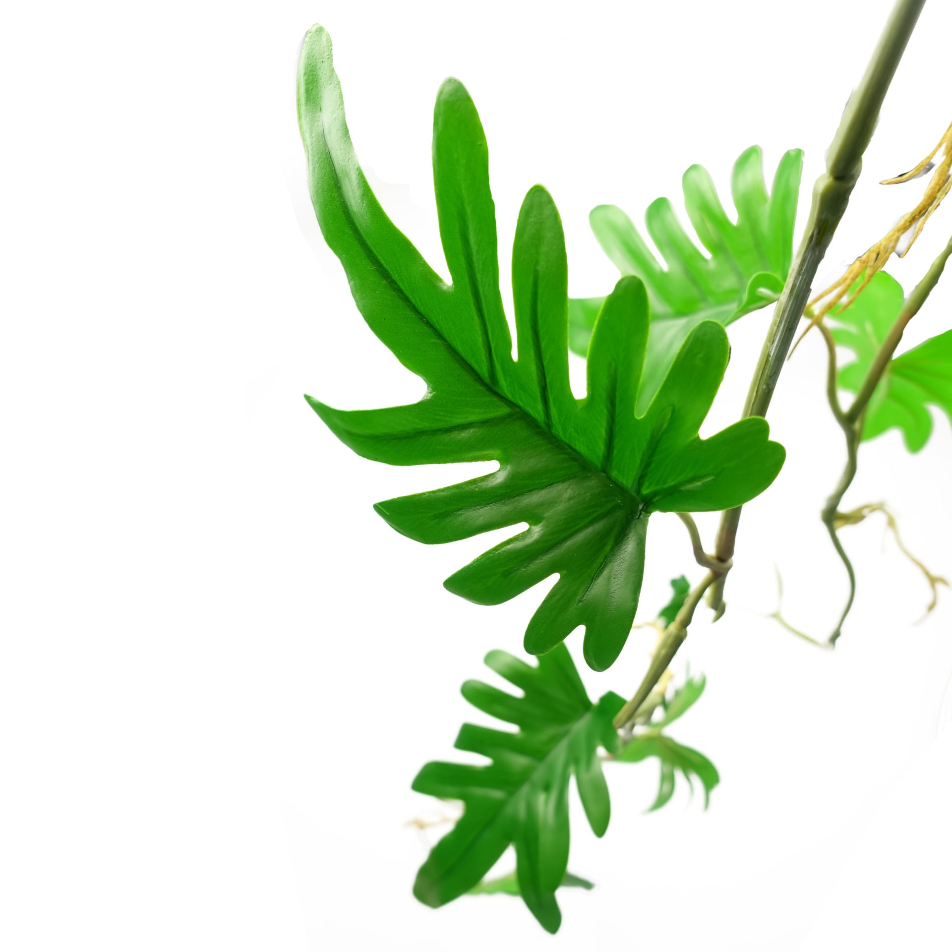 6 x 100cm Artificial Hanging Trailing Philodendron Small Leaf Plant