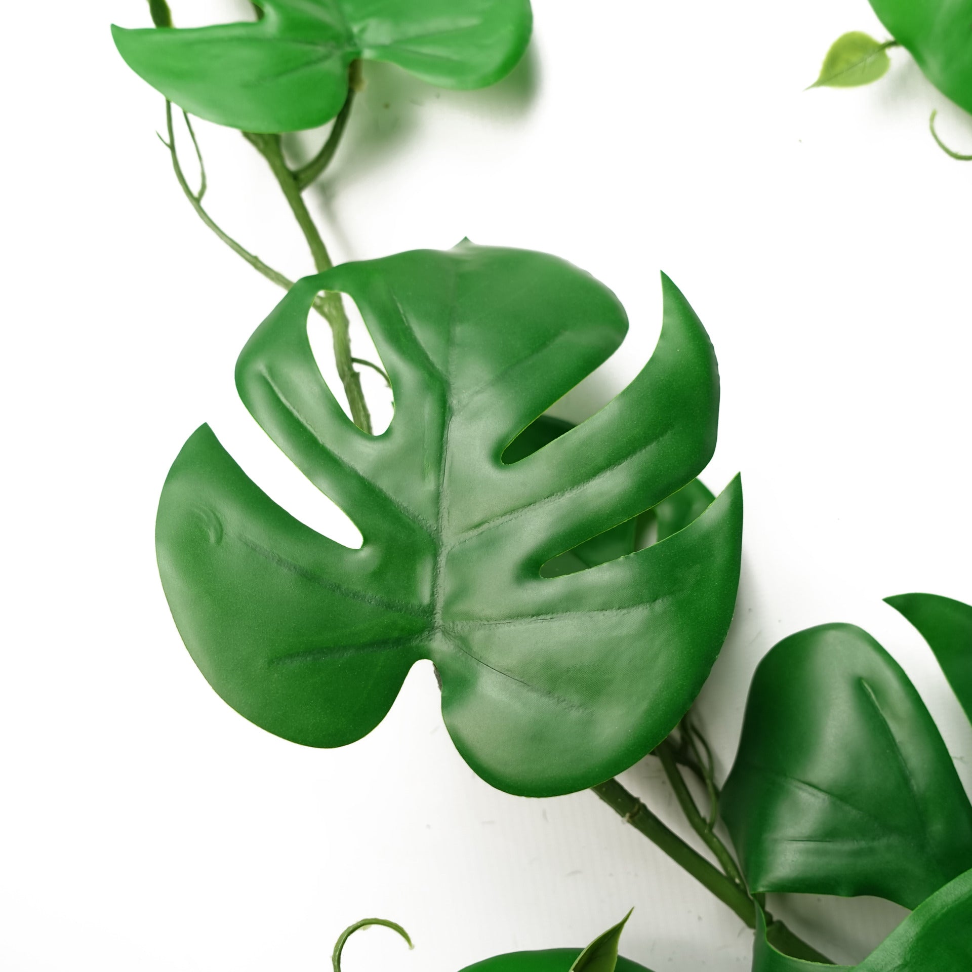 6 x 180cm Artificial Hanging Trailing Monstera Plant