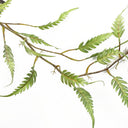 6 x 125cm Artificial Hanging Trailing Fern Plant