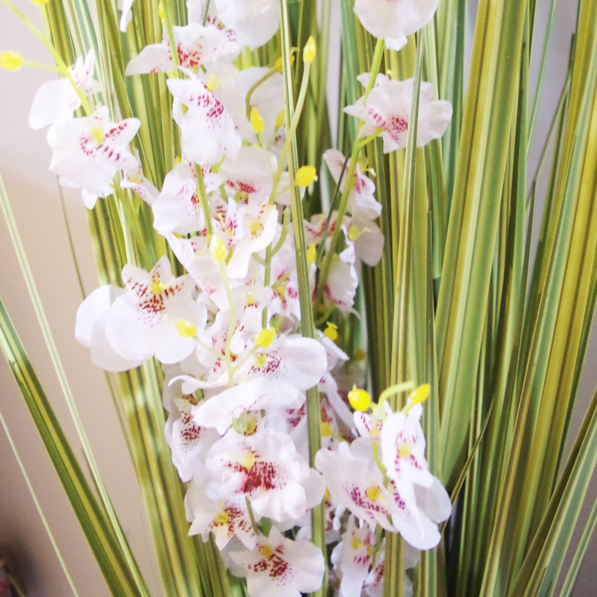 165cm Artificial Flower Orchid Grass Plant