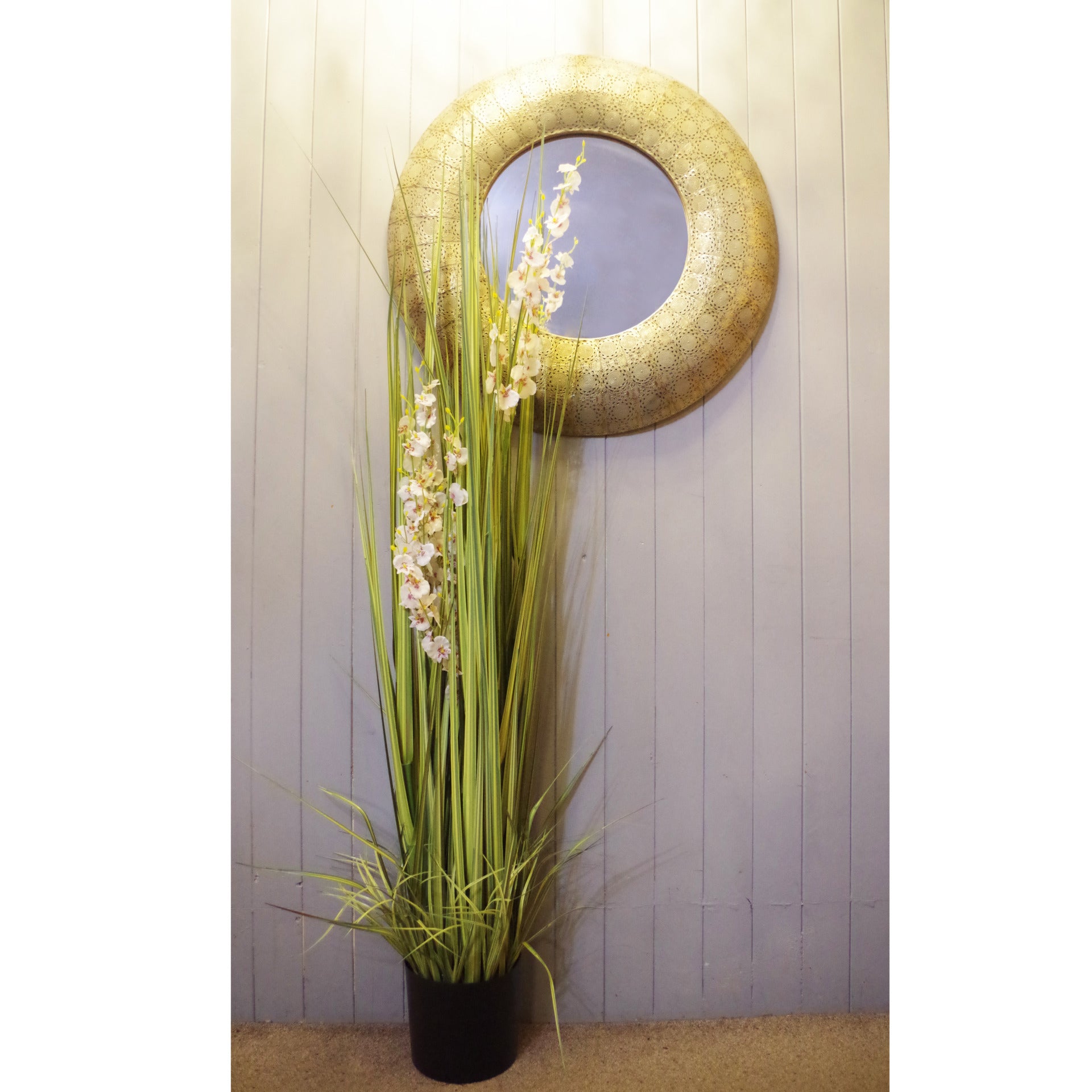 165cm Artificial Flower Orchid Grass Plant