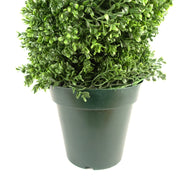 125cm UV Resistant Plastic New Boxwood Spiral Tree - 920 leaves