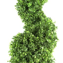 125cm UV Resistant Plastic New Boxwood Spiral Tree - 920 leaves