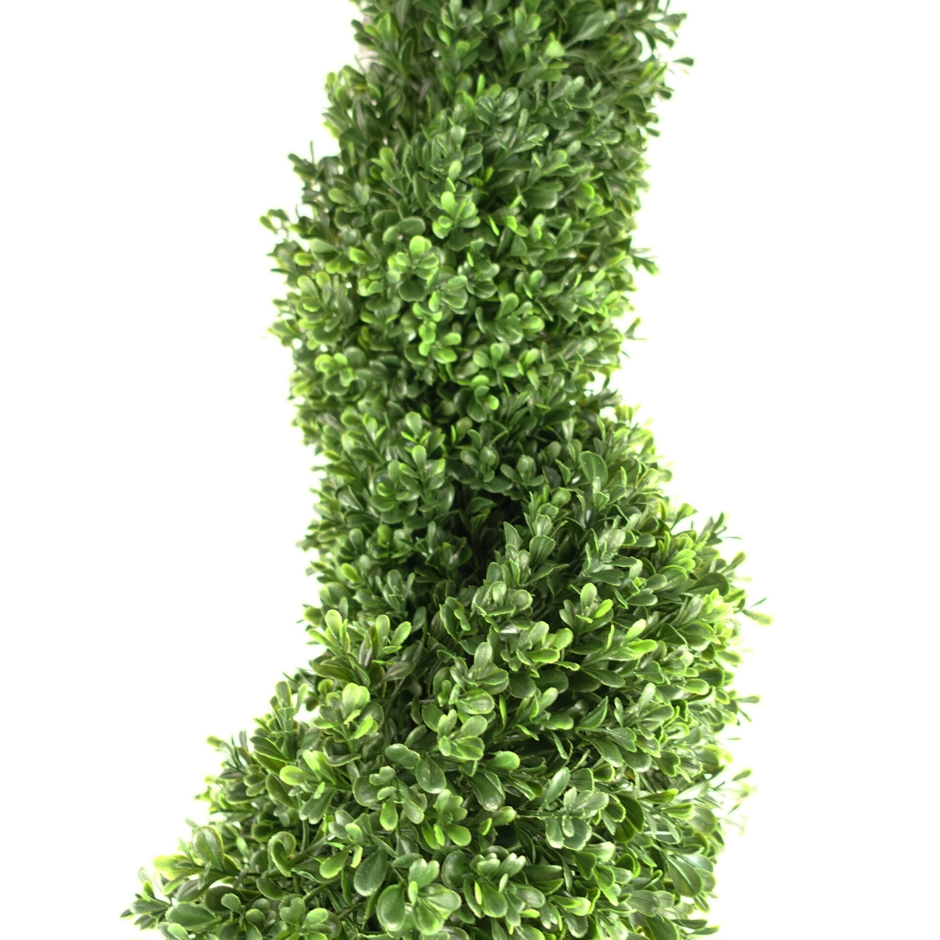 125cm UV Resistant Plastic New Boxwood Spiral Tree - 920 leaves