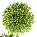 120cm UV Resistant Balls Topiary - 480 Leaves - Natural Trunk