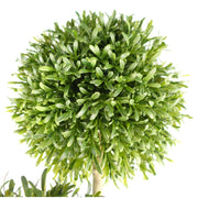 120cm UV Resistant Balls Topiary - 480 Leaves - Natural Trunk