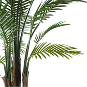 125cm UV Resistant Raphis Palm Tree with Natural Trunk