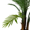 125cm UV Resistant Raphis Palm Tree with Natural Trunk