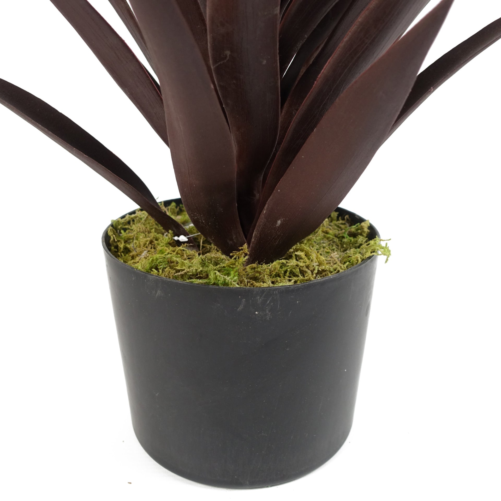 85cm Dark Red Yucca Plant Artificial