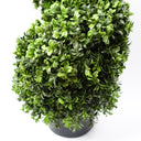 120cm Sprial Buxus Artificial Tree UV Resistant Outdoor
