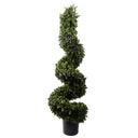 120cm Sprial Boxwood Artificial Tree UV Resistant Outdoor