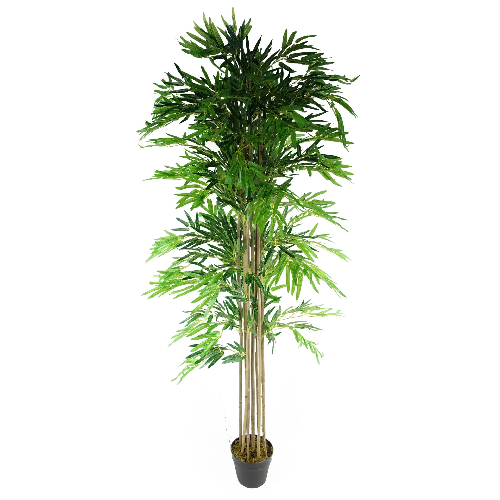 180cm (6ft) Artificial Bamboo Plants Trees - Natural Green XL