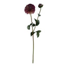 6 x 75cm Dhalia PomPom Artificial Flowers Pink