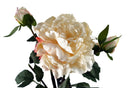 60cm Peony Artificial Flower Cream