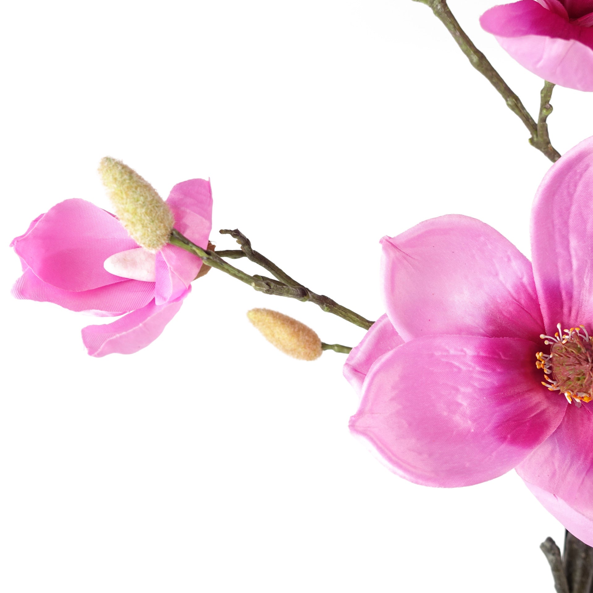 110cm Magnolia Artificial Tree Pink Potted
