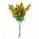 Pack of 6 x 70cm Artificial Orange Berry Spray
