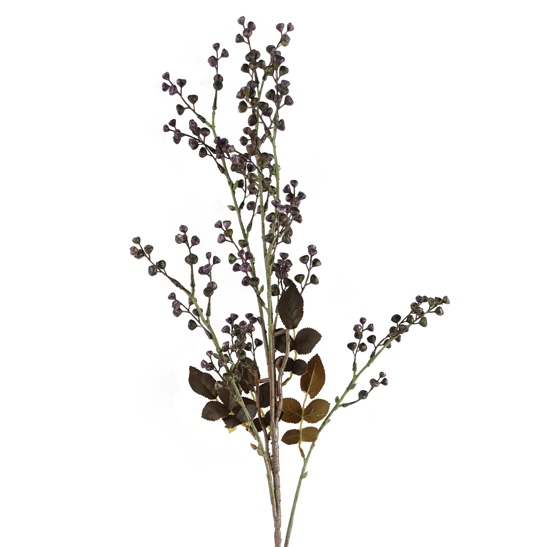 85cm Artificial Dark Berry Stem