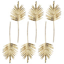 Pack of 6 x 95cm Gold Palm Leaf