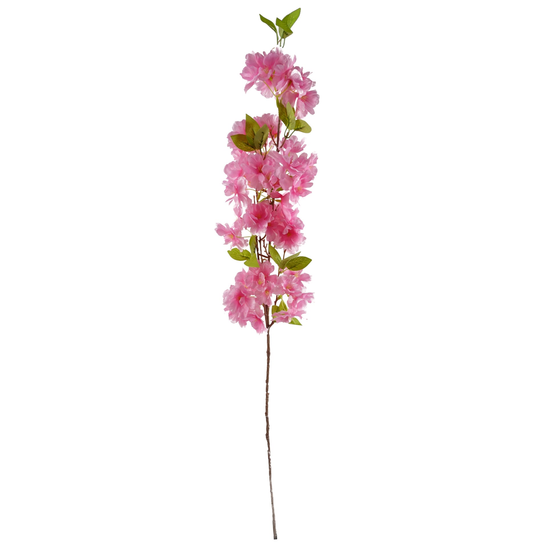 100cm Pink Artificial Blossom Stem
