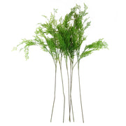Pack of 6 x 120cm Artificial Boston Fern Stem Filler
