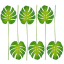 Pack of 6 x 55cm Single Artificial Monstera Leaf