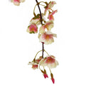 Pack of 6 x 110cm Natural Pink Trailing Cherry Stem Artificial