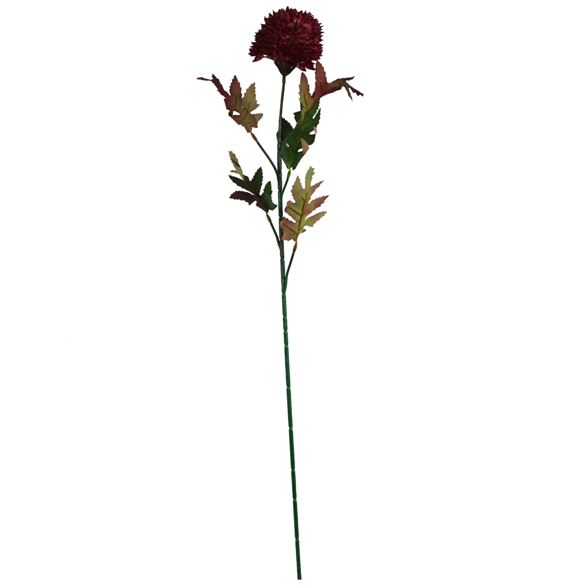 70cm Large Ball Dahlia Artificial Flower Stem Pink