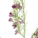 100cm Artificial Foliage Stem with Small Flowers - Purple