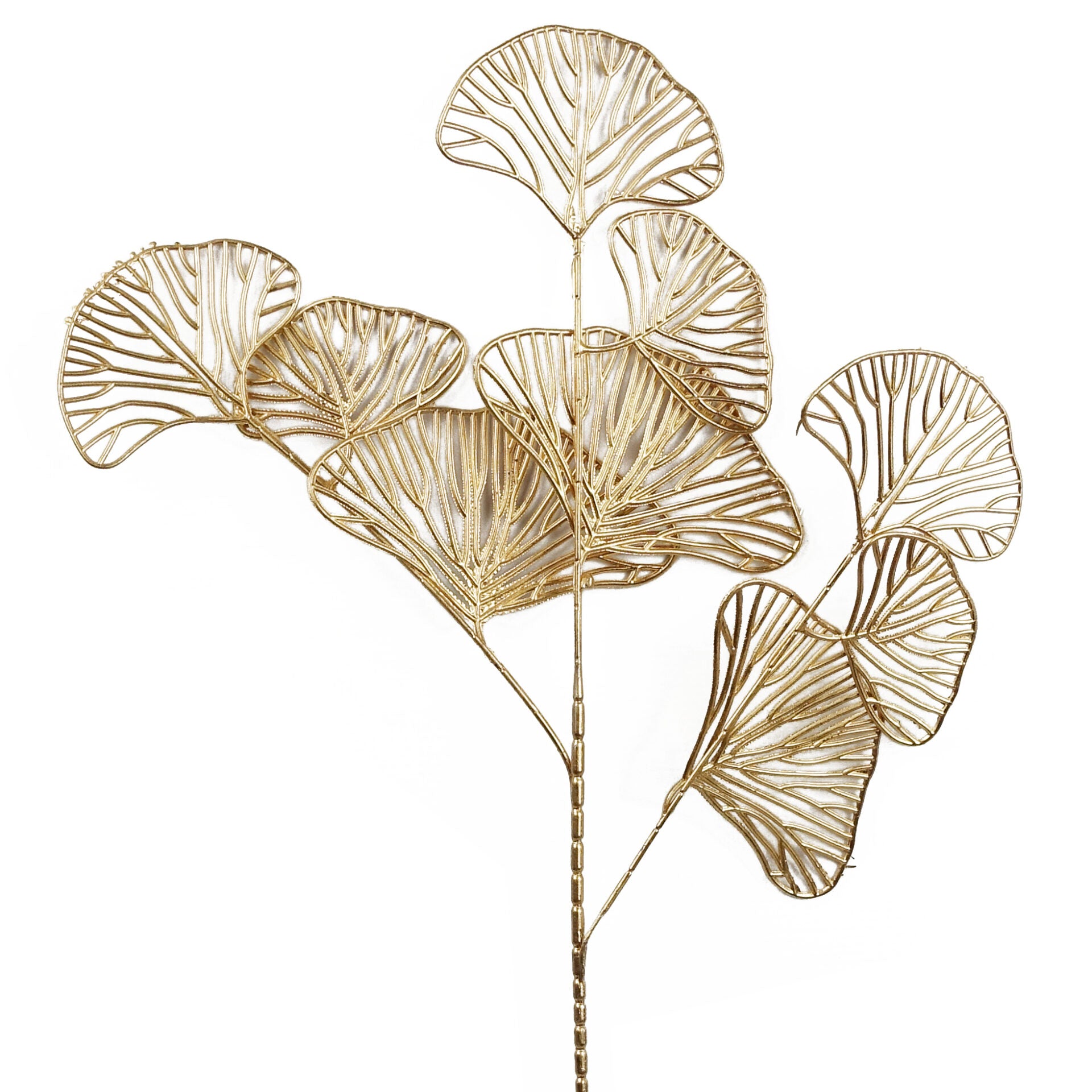 65cm Golden Leaves Flower Arrangement Decoration