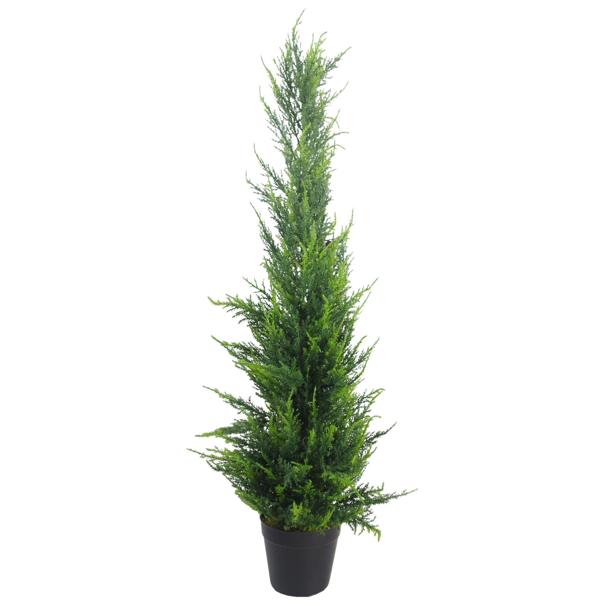 90cm (3ft) Artificial Cedar Cone Cypress Conifer Topiary Tree