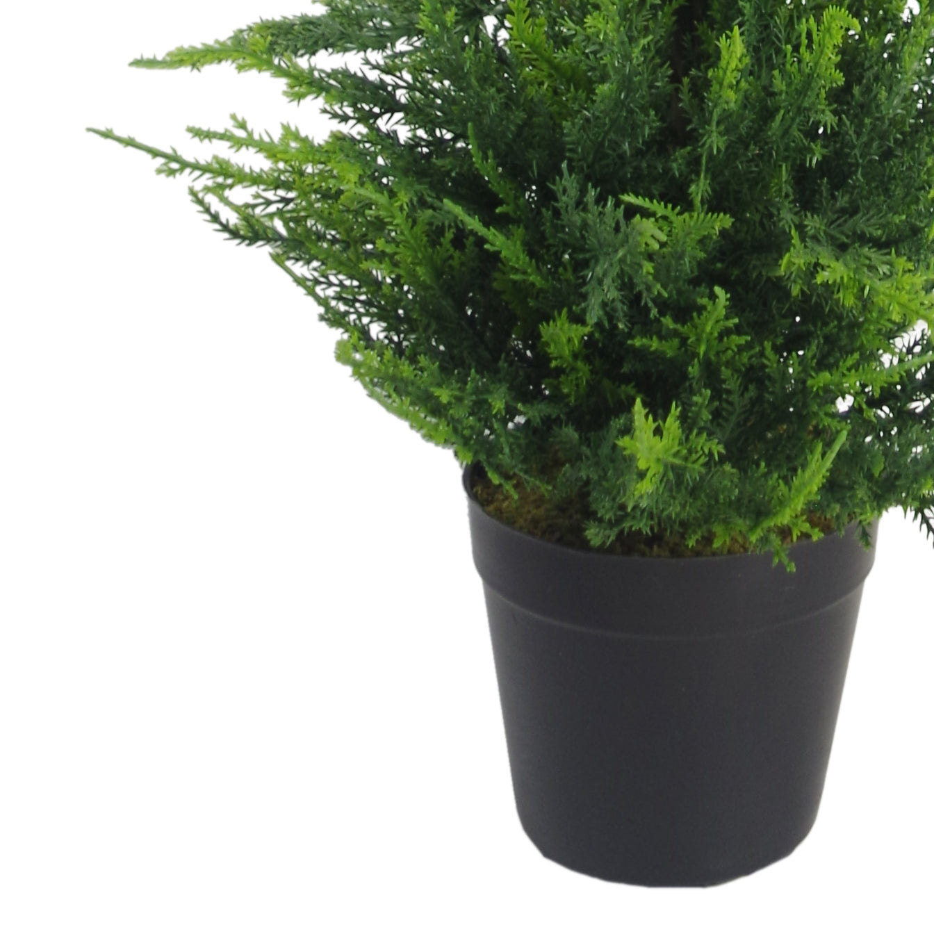 90cm (3ft) Artificial Cedar Cone Cypress Conifer Topiary Tree