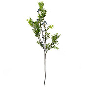 70cm Nandina Foliage Blue Berry Spray Artificial