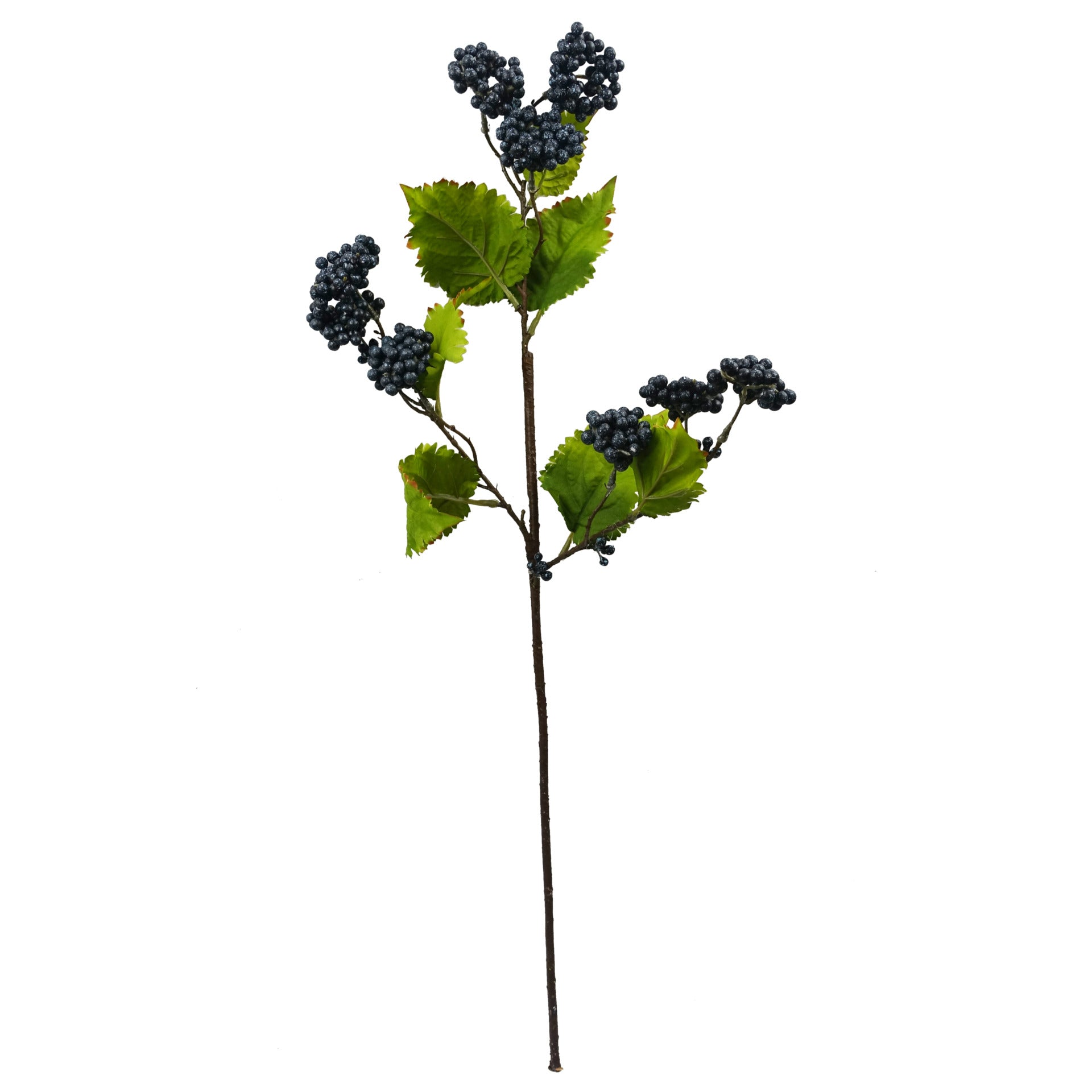 65cm Grape Leaf Foliage Spray with Berries Artificial