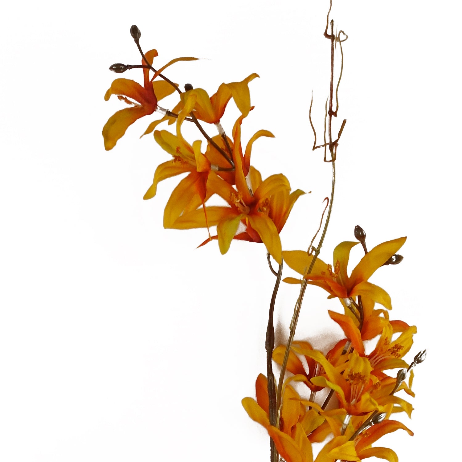130cm Yellow Blossom Floral Spray Artificial