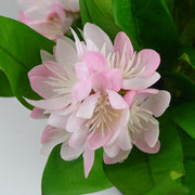 18cm Artificial Freesia Plant Light Pink Flowering
