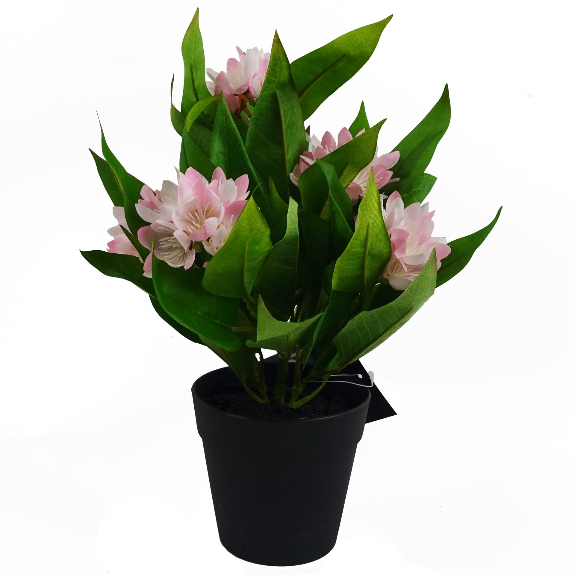 18cm Artificial Freesia Plant Light Pink Flowering