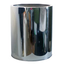 51cm XL Silver Metal Planter