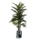 51cm XL Silver Metal Planter