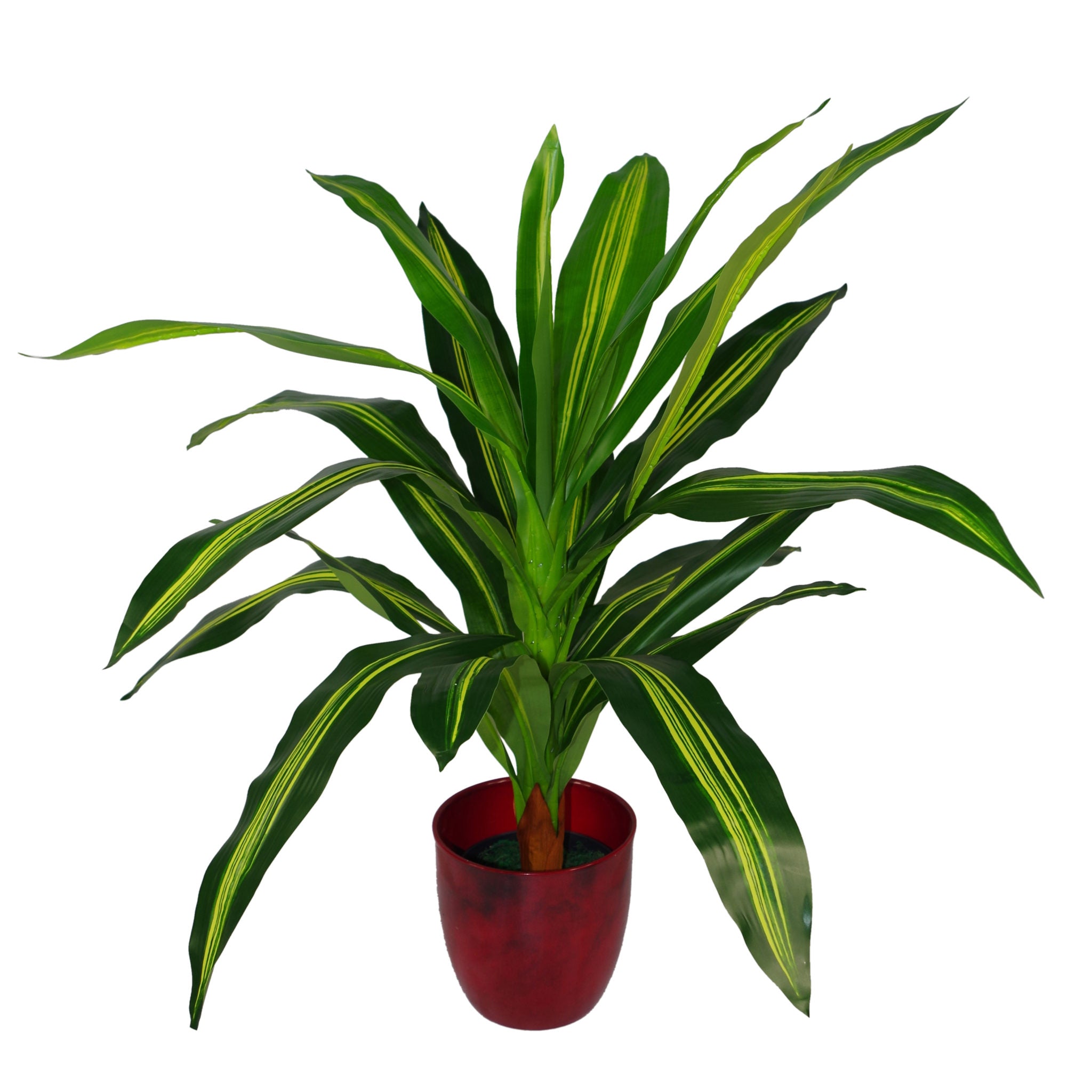 90cm Dracaena Large Green Artificial Dragon Plant Tree