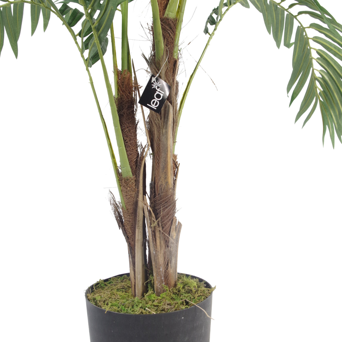 120cm Premium Artificial palm tree with pot – Woven Wood