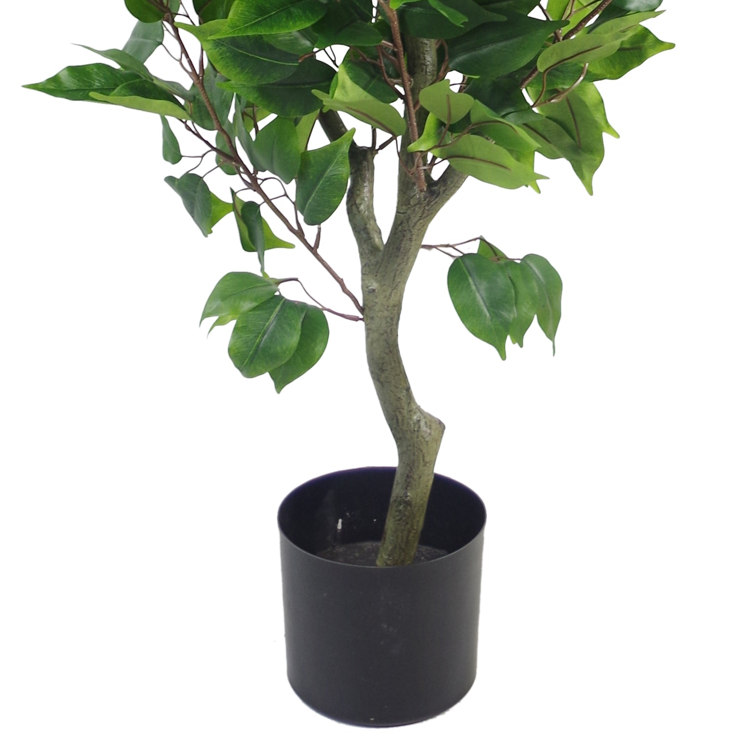 110cm Artificial Evergreen Ficus Tree Multicolour Planter