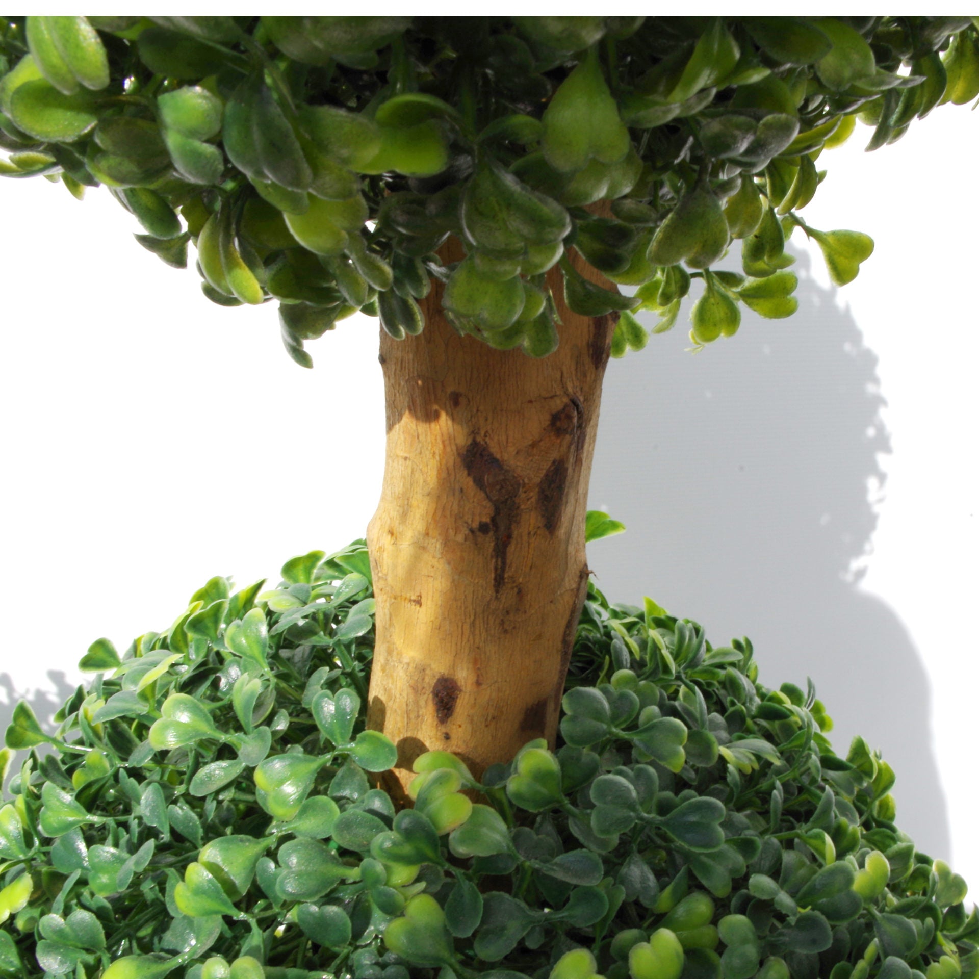 95cm Artificial Three Ball Topiary Tree UV Protected